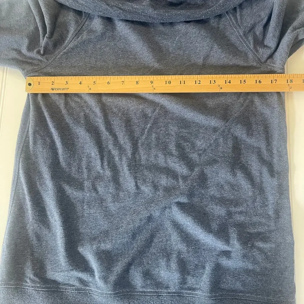 Soft Surroundings Cowl Neck Tunic Sweatshirt Size Womens Small